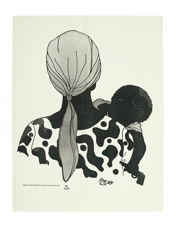 (BLACK PANTHERS.) [EMORY DOUGLAS]. Wherever Death May Surprise Us * Mother and Child.